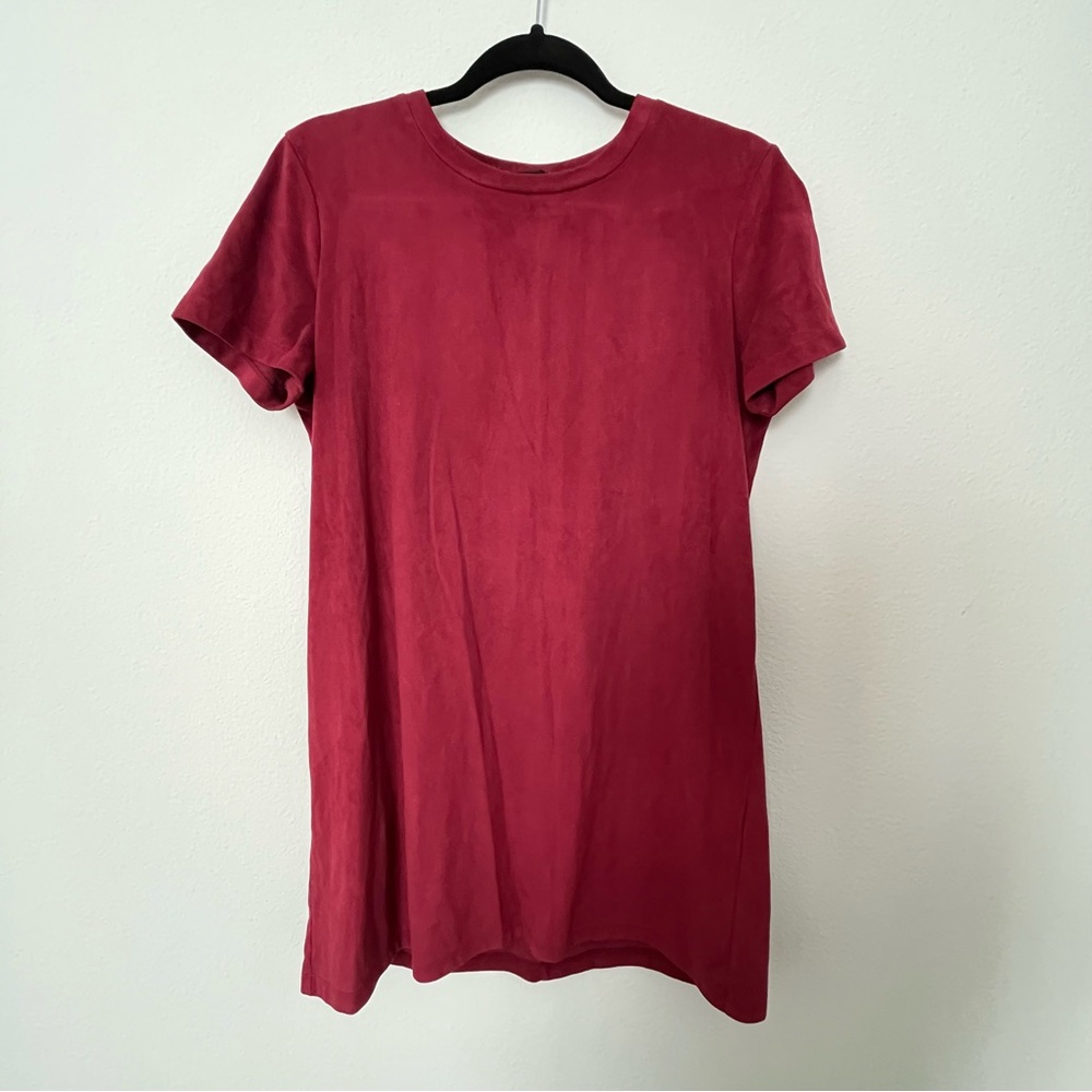 Suede Dress